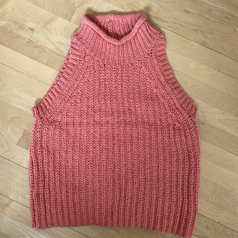 Anthropologie Mock Neck Sweater Vest